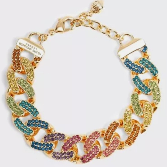Kurt Geiger Jewelry - Kurt Geiger Rainbow link bracelet BNWT